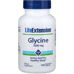 Life Extension, Glycine, 1,000 mg, 100 Vegetarian Capsules - The Supplement Shop