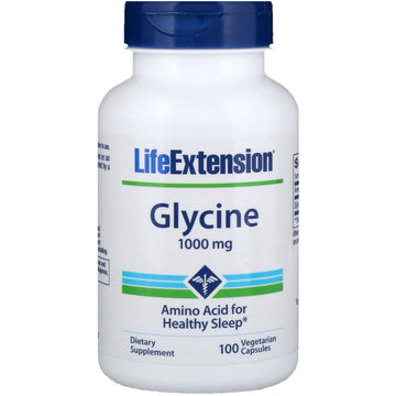 Life Extension, Glycine, 1,000 mg, 100 Vegetarian Capsules