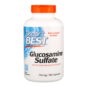 Doctor's Best, Glucosamine Sulfate, 750 mg, 180 Capsules