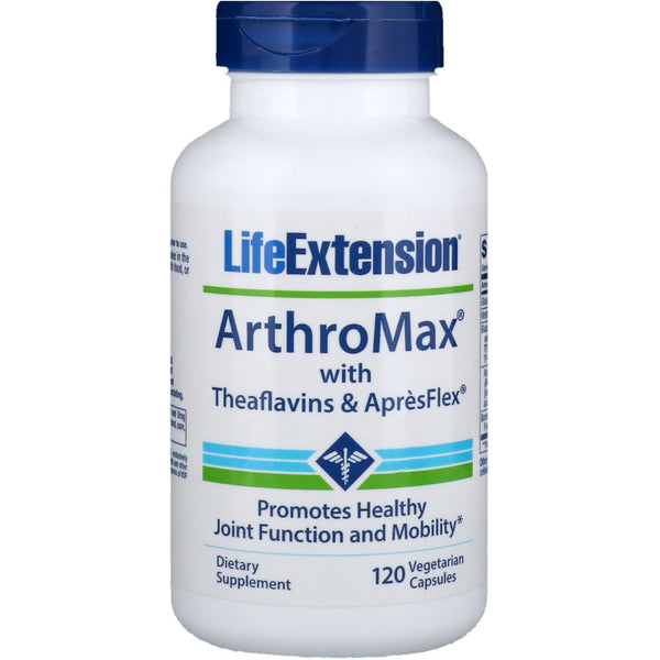 Life Extension, ArthroMax with Theaflavins and ApresFlex, 120 Vegetarian Capsules - The Supplement Shop