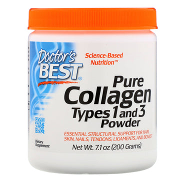 Doctor's Best, Pure Collagen, Types 1 and 3 Powder, 7.1 oz (200 g)