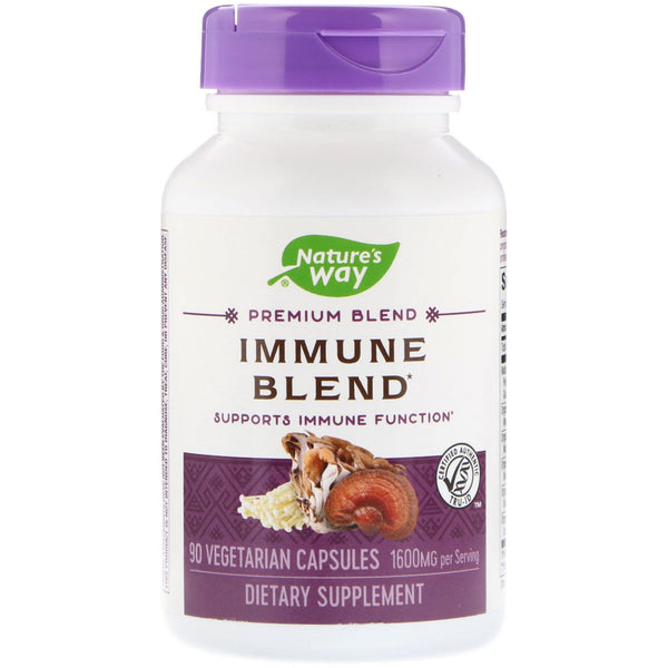 Nature's Way, Immune Blend, 1600 mg, 90 Vegetarian Capsules - The Supplement Shop