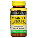 Mason Natural, Vitamin C, 1,000 mg, 90 Tablets - The Supplement Shop