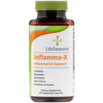 LifeSeasons, Inflamma-X, Inflammation Support, 60 Vegetarian Capsules - The Supplement Shop