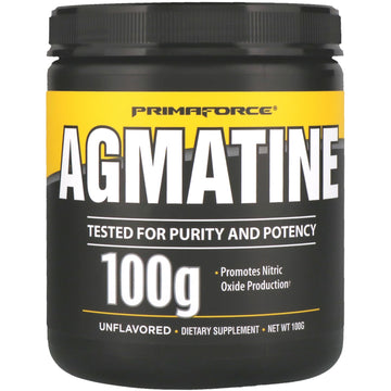 Primaforce, Agmatine, Unflavored, 100 g