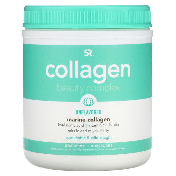Sports Research, Collagen Beauty Complex, Marine Collagen, Unflavored, 5.75 oz (163 g) - The Supplement Shop
