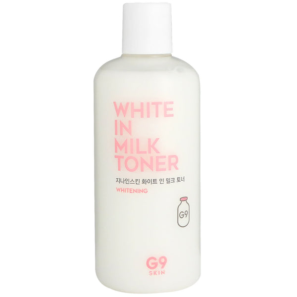 G9skin, White In Milk Toner, 300 ml - The Supplement Shop