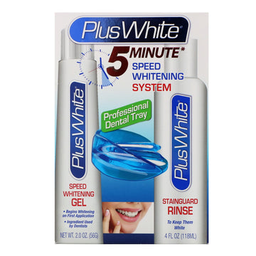 Plus White, 5 Minute Speed Whitening System, 1 Kit