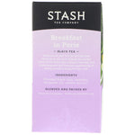 Stash Tea, Black Tea, Breakfast in Paris, 18 Tea Bags, 1.2 oz (36 g) - The Supplement Shop