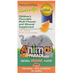 Nature's Plus, Source of Life, Animal Parade, Children's Chewable Multi-Vitamin and Mineral Supplement, Natural Orange Flavor, 180 Animals - The Supplement Shop