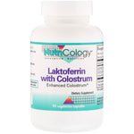 SALE Nutricology, Laktoferrin with Colostrum, 90 Vegetarian Capsules - The Supplement Shop