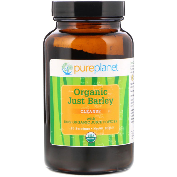 Pure Planet, Organic Just Barley, 80 g - The Supplement Shop