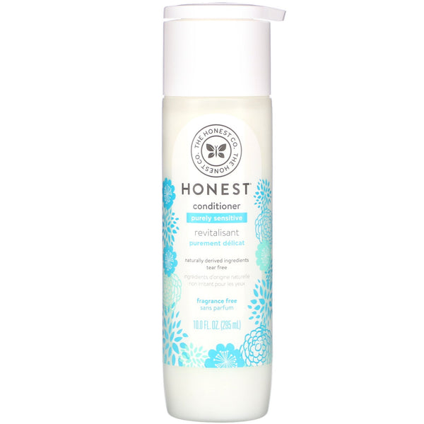 The Honest Company, Purely Sensitive Conditioner, Fragrance Free, 10.0 fl oz (295 ml) - The Supplement Shop