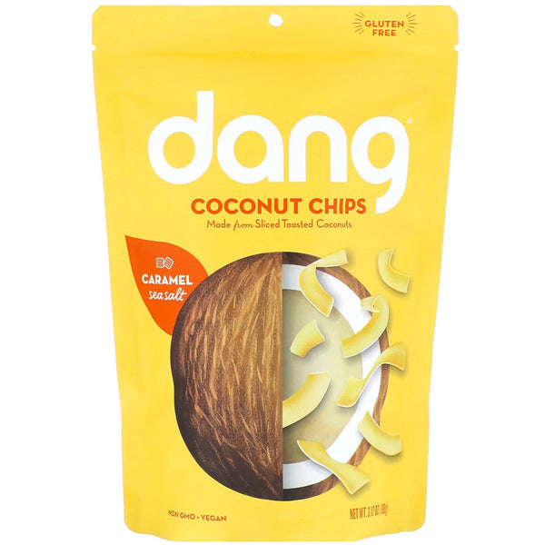 Dang, Coconut Chips, Caramel Sea Salt, 3.17 oz (90 g) - The Supplement Shop