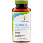 LifeSeasons, Breathe-X Allergy & Sinus Support, 90 Vegetarian Capsules - The Supplement Shop