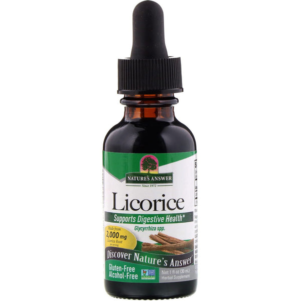 Nature's Answer, Licorice, Alcohol Free, 2,000 mg, 1 fl oz (30 ml) - The Supplement Shop