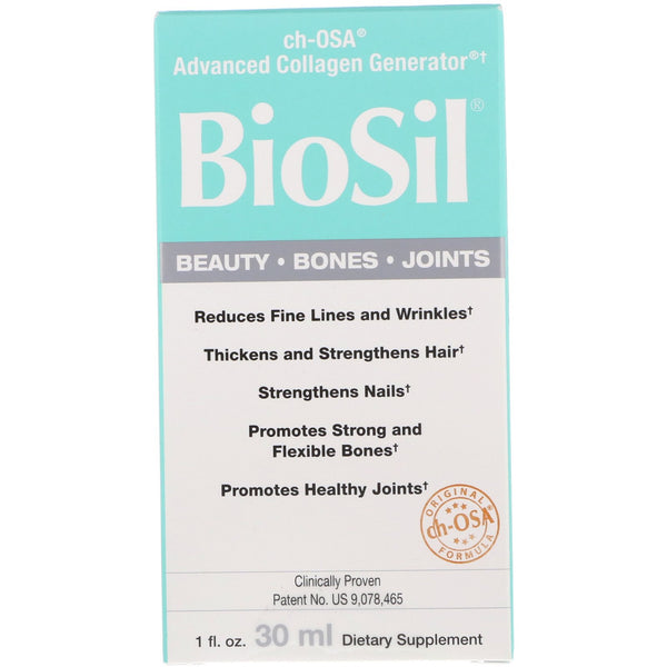 BioSil by Natural Factors, ch-OSA Advanced Collagen Generator, 1 fl oz (30 ml) - The Supplement Shop