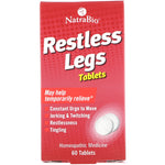 NatraBio, Restless Legs, 60 Tablets - The Supplement Shop