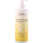 Babo Botanicals, Moisturizing Baby Shampoo & Wash, Oatmilk Calendula, 16 fl oz (473 ml) - The Supplement Shop