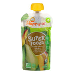 Happy Family Organics, HappyTot, SuperFoods, Organic Pears, Mangos & Spinach + Super Chia, 4.22 oz (120 g) - The Supplement Shop