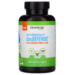Zenwise Health, ZenDEFENSE with Elderberry, Vitamin C & Zinc, 90 Capsules - The Supplement Shop