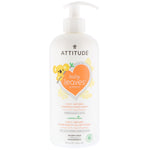 ATTITUDE, Baby Leaves Science, 2-In-1 Natural Shampoo & Body Wash, Pear Nectar, 16 fl oz (473 ml) - The Supplement Shop