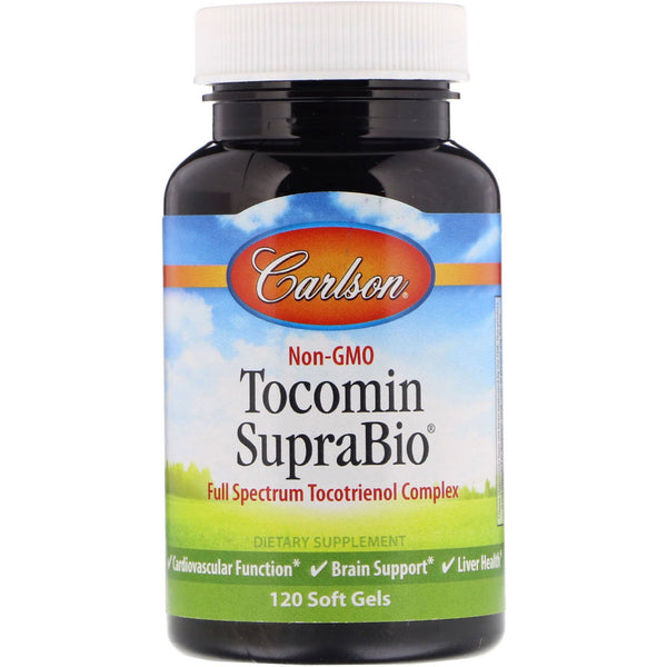Carlson Labs, Tocomin SupraBio, 120 Soft Gels - The Supplement Shop