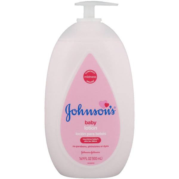Johnson & Johnson, Baby Lotion, 16.9 fl oz (500 ml) - The Supplement Shop