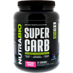 NutraBio Labs, Super Carb, Raspberry Lemonade, 1.8 lb (834 g) - The Supplement Shop