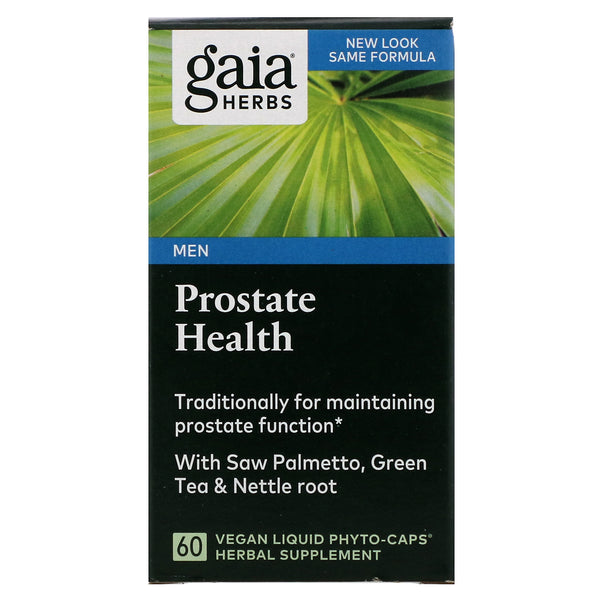 Gaia Herbs, Prostate Health, 60 Vegan Liquid Phyto-Caps - The Supplement Shop