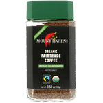 Mount Hagen, Organic Fairtrade Coffee, Instant, Decaffeinated, 3.53 oz (100 g) - The Supplement Shop