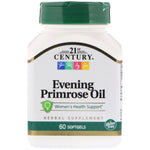 21st Century, Evening Primrose Oil, Women's Health Support, 60 Softgels - The Supplement Shop