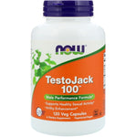 Now Foods, TestoJack 100, 120 Veg Capsules - The Supplement Shop