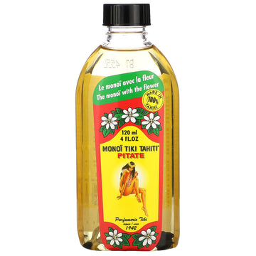 Monoi Tiare Tahiti, Coconut Oil, Pitate (Jasmine), 4 fl oz (120 ml)