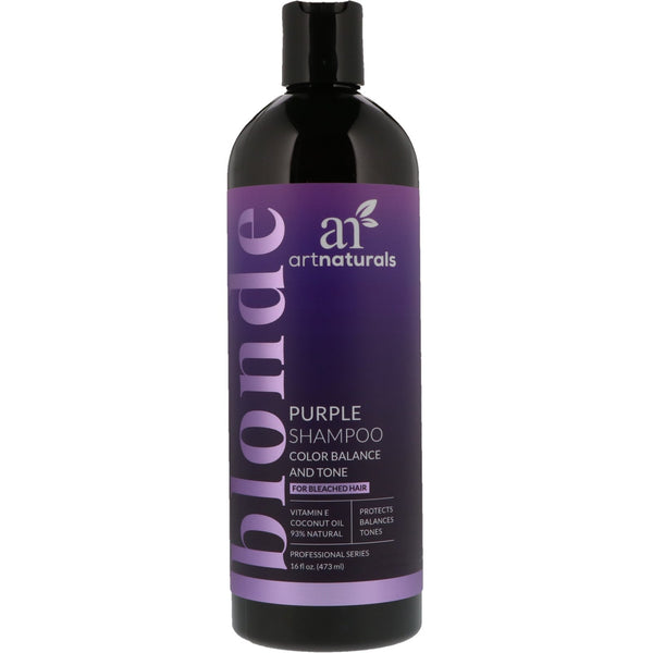 Artnaturals, Purple Shampoo, Color Balance and Tone, 16 fl oz (473 ml) - The Supplement Shop