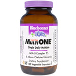 Bluebonnet Nutrition, Multi One, Single Daily Multiple, Iron-Free, 120 Vegetable Capsules - The Supplement Shop