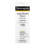 Neutrogena, Age Shield Face, Oil-Free Sunscreen, SPF 110, 3 fl oz (88 ml)