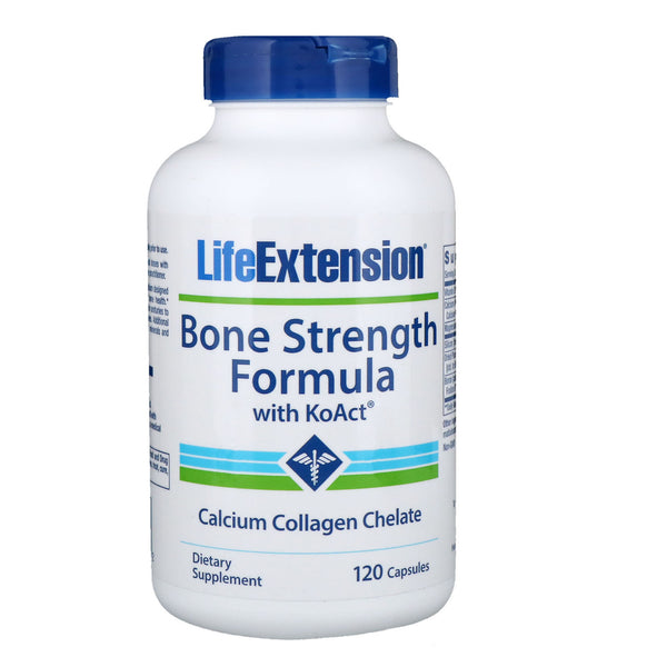 Life Extension, Bone Strength Formula with KoAct, 120 Capsules - The Supplement Shop