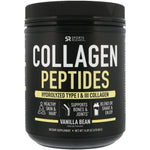 Sports Research, Collagen Peptides, Hydrolyzed Type I & III Collagen, Vanilla Bean, 16.89 oz (478.88 g) - The Supplement Shop