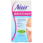 Nair, Hair Remover, Bikini Cream, Sensitive Formula, With Green Tea, 1.7 oz (48 g) - The Supplement Shop