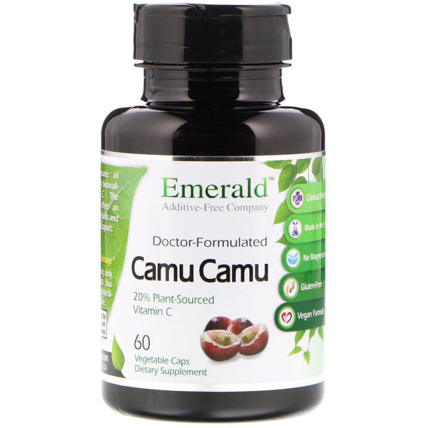 Emerald Laboratories, Camu Camu, 60 Vegetable Caps - The Supplement Shop