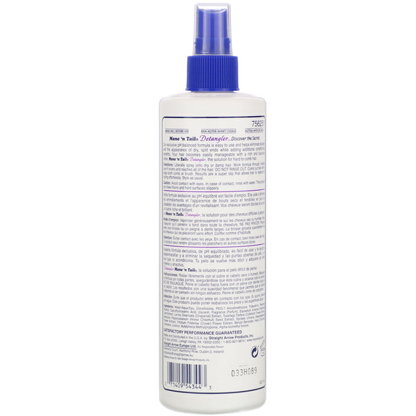 Mane 'n Tail, Detangler Spray, 12 fl oz (355 ml) - The Supplement Shop