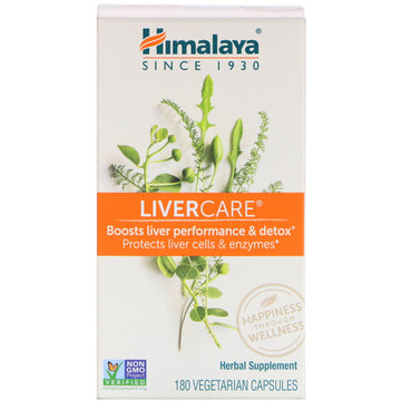 Himalaya, Liver Care, 180 Vegetarian Capsules