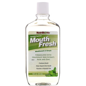 Nutribiotic Mouthwash Peppermint 473ml