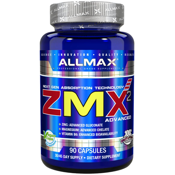 ALLMAX Nutrition, ZMX2 High-Absorbtion Magnesium Chelate, 90 Capsules - The Supplement Shop