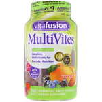VitaFusion, MultiVites, Essential Multi, Natural Berry, Peach & Orange Flavor, 150 Gummies - The Supplement Shop