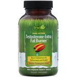 Irwin Naturals, Testosterone-Extra Fat Burner, 60 Liquid Soft-Gels - The Supplement Shop