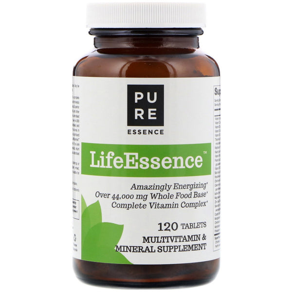 Pure Essence, LifeEssence, Multivitamin & Mineral, 120 Tablets - The Supplement Shop