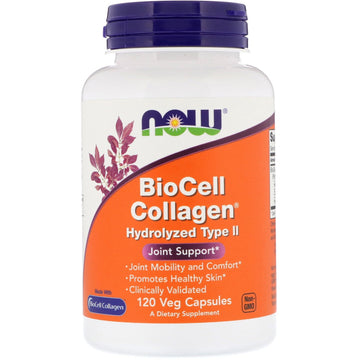 Now Foods, BioCell Collagen, Hydrolyzed Type II, 120 Veg Capsules