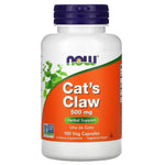 Now Foods, Cat's Claw, 500 mg, 100 Veg Capsules - The Supplement Shop